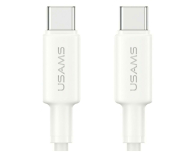 USAMS Kabel U90 60W USB-C do USB-C biały - 1569159 - zdjęcie 1